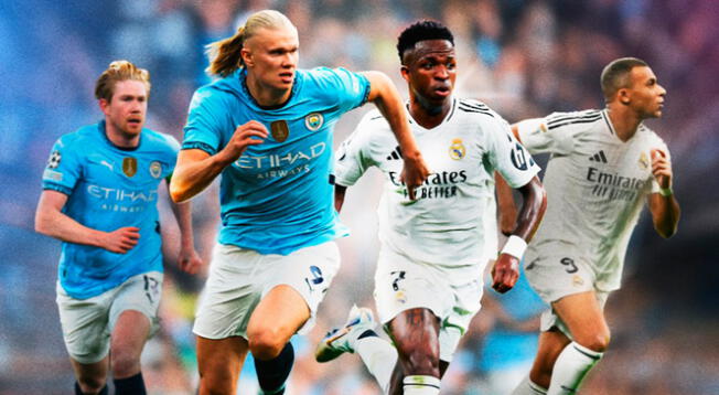 Manchester City y Real Madrid se verán por Play-Off de Champions League.