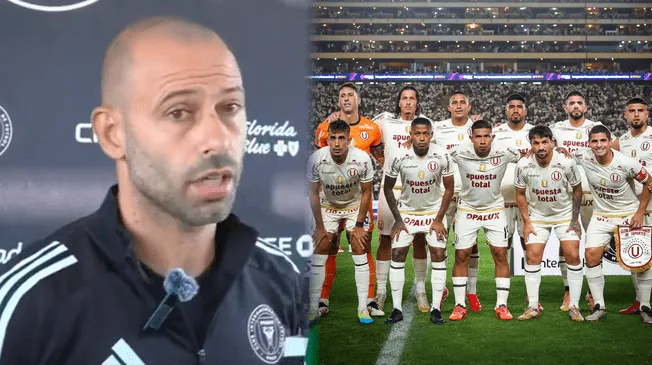 Javier Mascherano se refirió sobre el amistoso de Inter Miami ante Universitario.