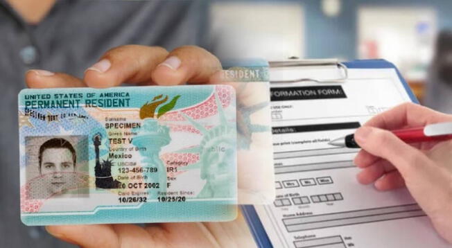 Nuevo formulario de presentación para Green Card.