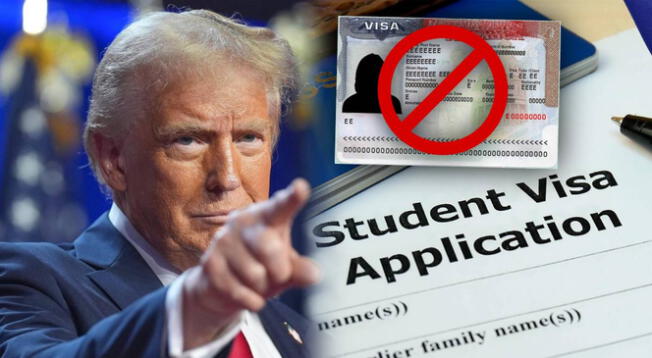 Trump prometió cancelar los visados de los estudiantes "simpatizantes de Hamás".