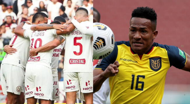 José Carabalí arribó al Perú para sumarse a Universitario de Deportes.