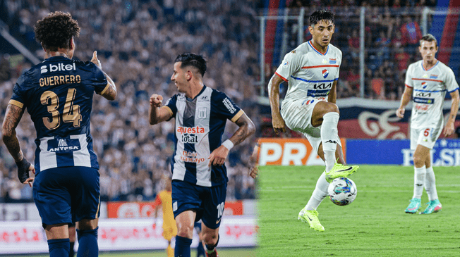 Alianza Lima visita a Nacional en Paraguay este miércoles por Copa Libertadores.