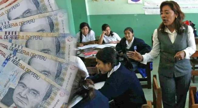 Se aprobó un presupuesto de 800 millones de soles para que el Estado peruano cubra el aumento salarial que beneficiará a poco más de 400 mil docentes. Se aprobó un presupuesto de 800 millones de soles para que el Estado peruano cubra el aumento salarial que beneficiará a poco más de 400 mil docentes.