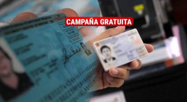 Campaña gratuita de DNI: consulta cómo acceder este 7 de febrero