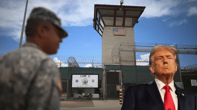 EE.UU. usa Guantánamo para migrantes.