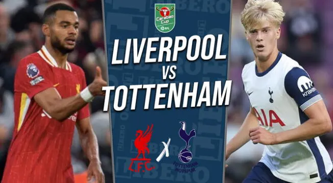 Sigue todos los detalles del Liverpool vs. Tottenham por la Carabao Cup.