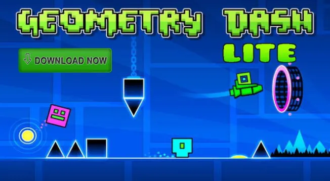 Así podrás descargar GRATIS la versión ligera Geometry Dash Lite que es compatible con Android y iPhone.