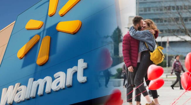 Regalos de San Valentín en Walmart.