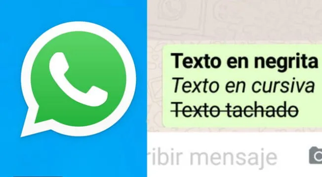 Así podrás cambiar el estilo de los mensajes de WhatsApp a negrita, cursiva y subrayado.