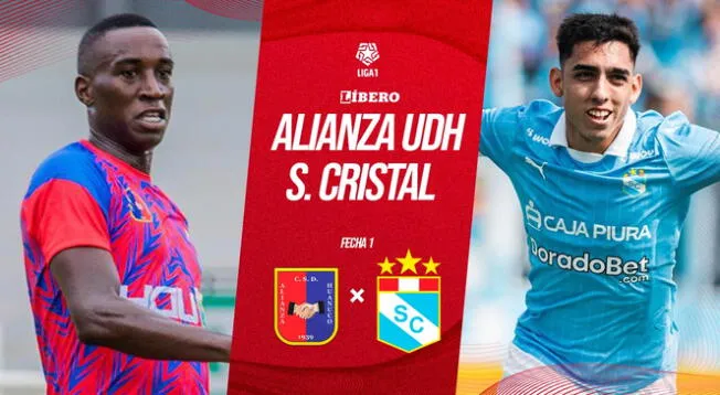 Alianza Universidad recibe a Sporting Cristal por la fecha 1 del Torneo Apertura.