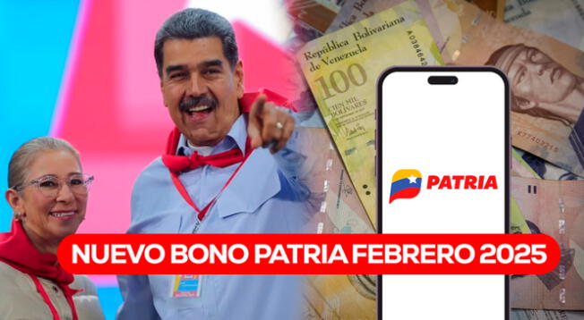 Conoce si te corresponde cobrar este Bono Patria que llegará para San Valentín 2025.