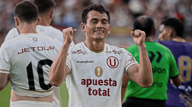 Jairo Vélez estuvo a punto de darle el triunfo a Universitario en Cajabamba.