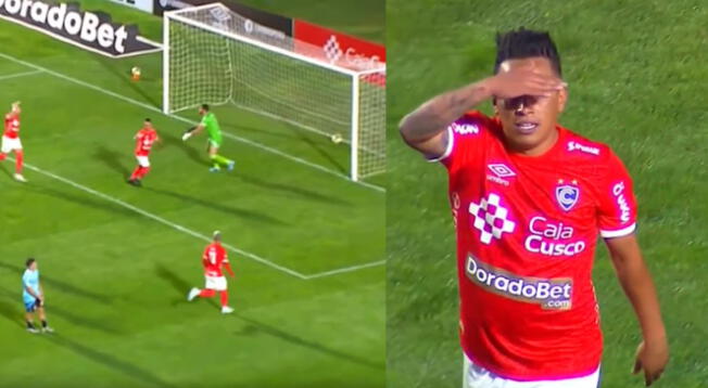 Christian Cueva y su gran definición en el Cienciano vs. ADT.