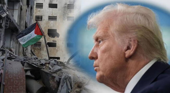 Donald Trump quiere tomar el control de Gaza.