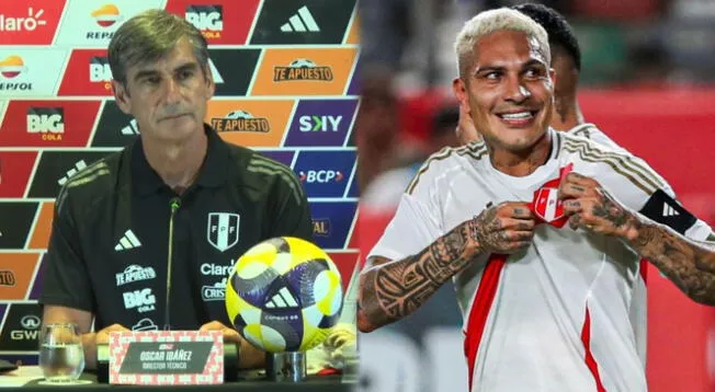 Óscar Ibáñez habló sobre la continuidad de Paolo Guerrero en la selección peruana