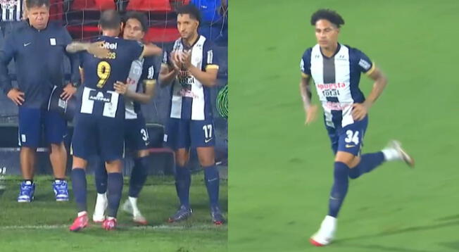 Paolo Guerrero ingresó en el segundo tiempo del Alianza Lima vs. Nacional.