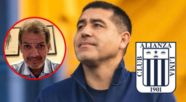 Franco Navarro respondió a Juan Román Riquelme por declaraciones sobre Alianza Lima