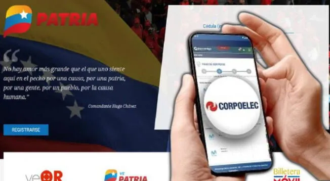 Paso a paso para el PAGO de Corpoelec de febrero 2025 vía Sistema Patria.