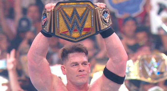 John Cena ganó a Cody Rhodes y es el nuevo campeón mundial de la WWE John Cena ganó a Cody Rhodes y es el nuevo campeón mundial de la WWE
