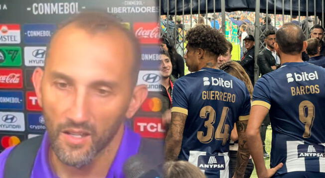 Hernán Barcos se refirió a los referentes de Alianza Lima. Hernán Barcos se refirió a los referentes de Alianza Lima.