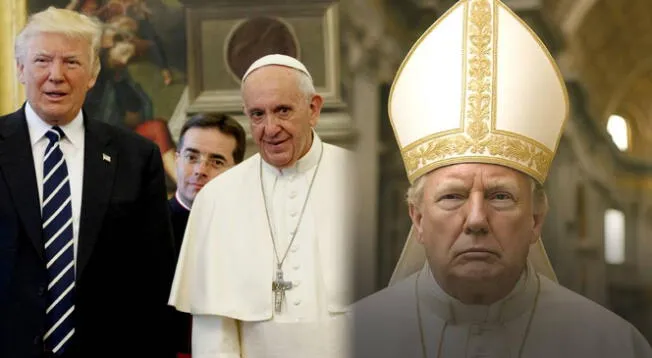 Trump ironiza con convertirse en Papa: "sería mi elección número uno". Trump ironiza con convertirse en Papa: "sería mi elección número uno".