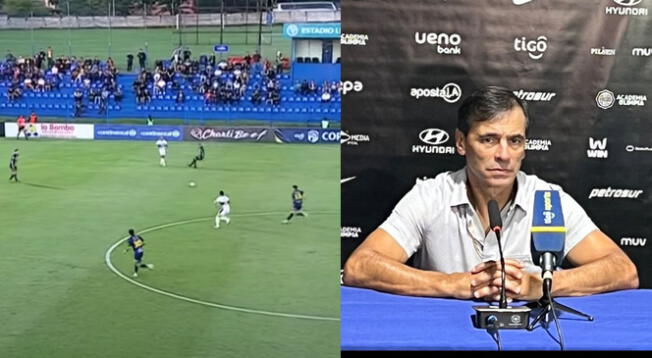 Fabián Bustos generó debate entre los hinchas de Olimpia.