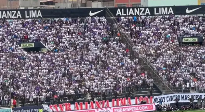 Alianza Lima llamó tremendamente la atención de sus hinchas.