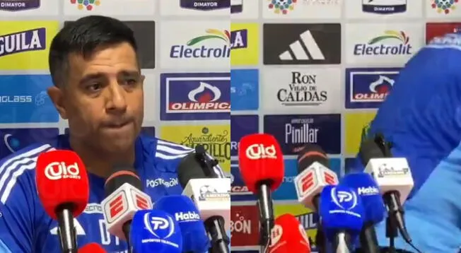 César Farías llamó la atención en redes sociales. César Farías llamó la atención en redes sociales.