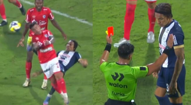 Paolo Guerrero y polémica acción en el Alianza Lima vs. Cienciano. Paolo Guerrero y polémica acción en el Alianza Lima vs. Cienciano.