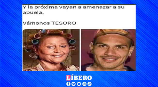 Hinchas se acordaron de Doña Peta tras la expulsión de Paolo Guerrero. Hinchas se acordaron de Doña Peta tras la expulsión de Paolo Guerrero.