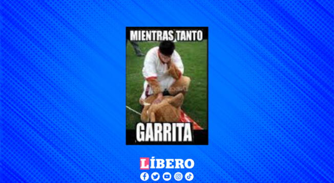 Todos imaginaban que esta fue la reacción de 'Garrita'. Todos imaginaban que esta fue la reacción de 'Garrita'.