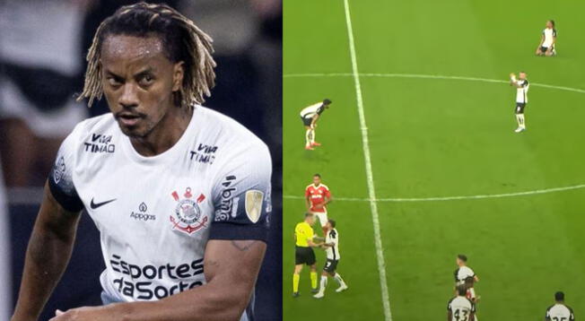 André Carrillo jugó el partido Corinthians vs. Internacional. André Carrillo jugó el partido Corinthians vs. Internacional.