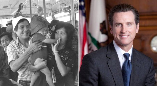 El mensaje de Gavin Newsom a los inmigrantes sorprendió. El mensaje de Gavin Newsom a los inmigrantes sorprendió.
