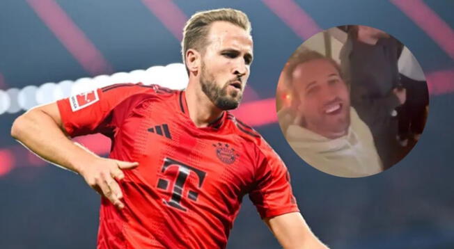 Harry Kane celebró su campeonato con Bayern Múnich por primera vez en su carrera Harry Kane celebró su campeonato con Bayern Múnich por primera vez en su carrera