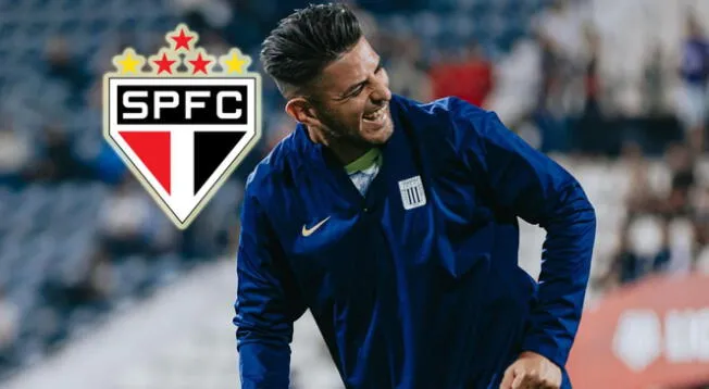 Sao Paulo y su anuncio previo al duelo con Alianza Lima. Sao Paulo y su anuncio previo al duelo con Alianza Lima.
