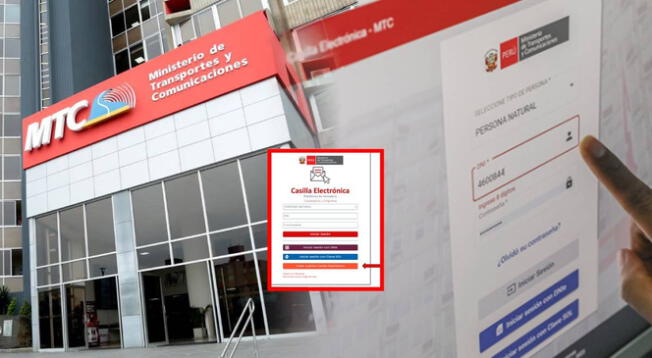 Crear cuenta del MTC en sencillos pasos: conoce la casilla electrónica
