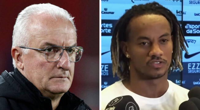 André Carrillo se refirió a la llegada de Dorival Júnior como nuevo DT de Corinthians André Carrillo se refirió a la llegada de Dorival Júnior como nuevo DT de Corinthians