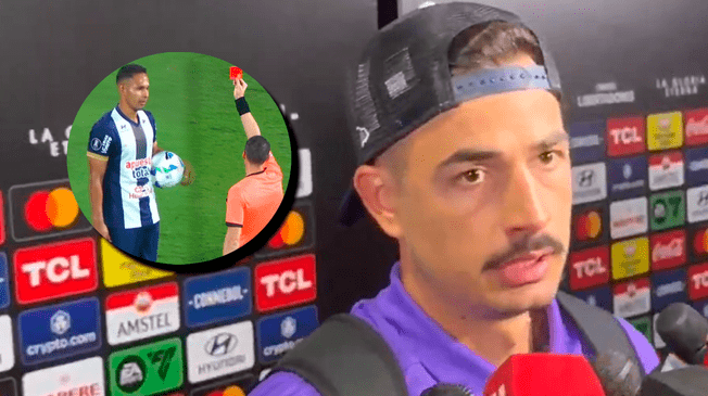Guillermo Viscarra se refirió sobre la expulsión de Renzo Garcés en derrota de Alianza Lima. Guillermo Viscarra se refirió sobre la expulsión de Renzo Garcés en derrota de Alianza Lima.