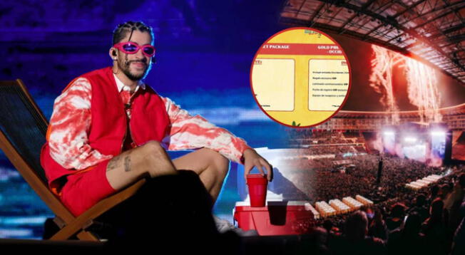 Bad Bunny paquetes para su concierto en Lima sorprenden en venta Bad Bunny paquetes para su concierto en Lima sorprenden en venta