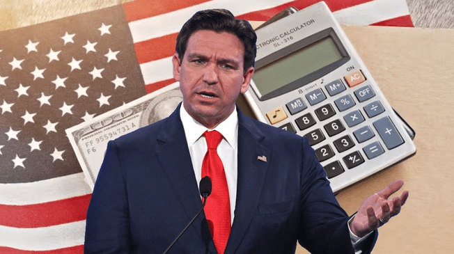 DeSantis argumenta que la propuesta favorece a turistas y no a residentes, comprometiendo el alivio fiscal que buscan los habitantes del estado. DeSantis argumenta que la propuesta favorece a turistas y no a residentes, comprometiendo el alivio fiscal que buscan los habitantes del estado.
