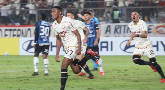 José Carabalí marcó el primero para Universitario ante Independiente del Valle José Carabalí marcó el primero para Universitario ante Independiente del Valle