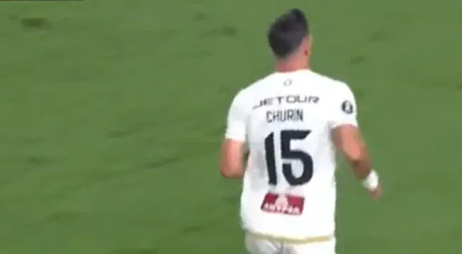 Diego Churín ingresó en el segundo tiempo ante Independiente del Valle. Diego Churín ingresó en el segundo tiempo ante Independiente del Valle.