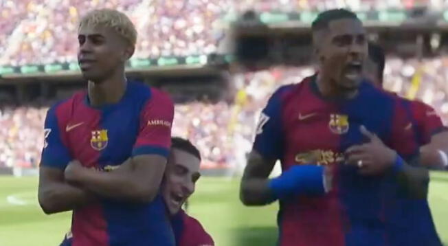 Barcelona vence 3-2 al Real Madrid por LaLiga EA Sports Barcelona vence 3-2 al Real Madrid por LaLiga EA Sports