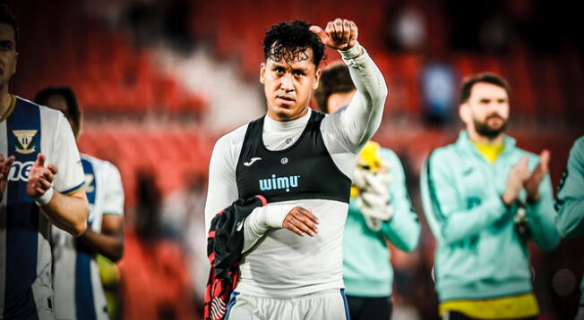 Renato Tapia lucha por no descender con Leganés. Renato Tapia lucha por no descender con Leganés.