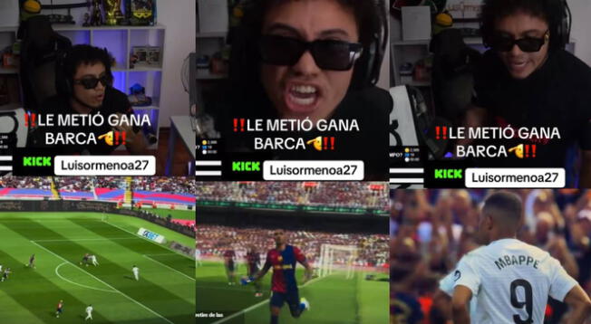 El streamer peruano Luis Ormeño se emocionó demasiado al ver que había ganado 1200 soles gracias al Barcelona. El streamer peruano Luis Ormeño se emocionó demasiado al ver que había ganado 1200 soles gracias al Barcelona.