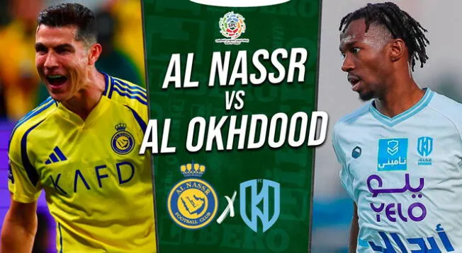 Al Nassr vs Al Okhdood por la fecha 31 de la Liga Profesional Saudí Al Nassr vs Al Okhdood por la fecha 31 de la Liga Profesional Saudí
