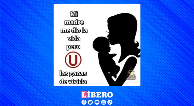 Los hinchas de Universitario celebran el Día de la Madre. Los hinchas de Universitario celebran el Día de la Madre.