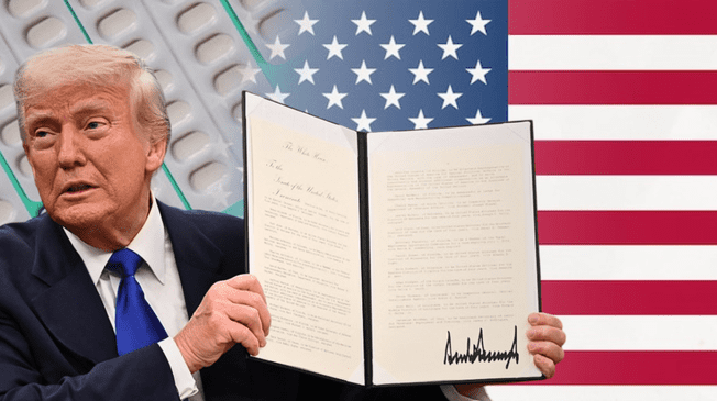 Trump anunció en Truth Social que esta medida brindará justicia al sistema de precios farmacéuticos estadounidense. Trump anunció en Truth Social que esta medida brindará justicia al sistema de precios farmacéuticos estadounidense.