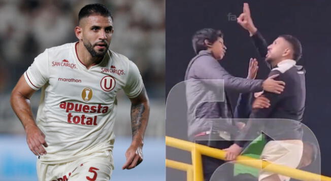Matías Di Benedetto le recordó a los hinchas de Universitario que ha sido bicampeón Matías Di Benedetto le recordó a los hinchas de Universitario que ha sido bicampeón