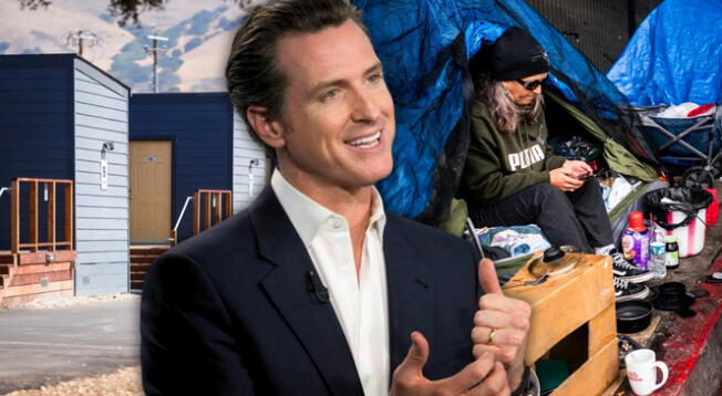 Gavin Newsom firma ley para ayudar a las personas sin hogar. Gavin Newsom firma ley para ayudar a las personas sin hogar.